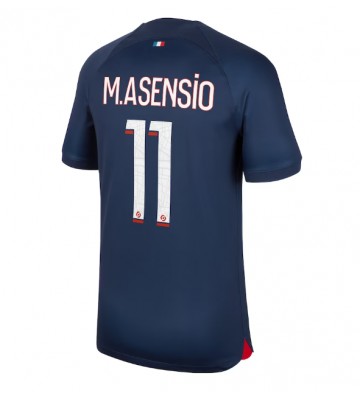 Paris Saint-Germain Marco Asensio #11 Kotipaita 2023-24 Lyhyet Hihat